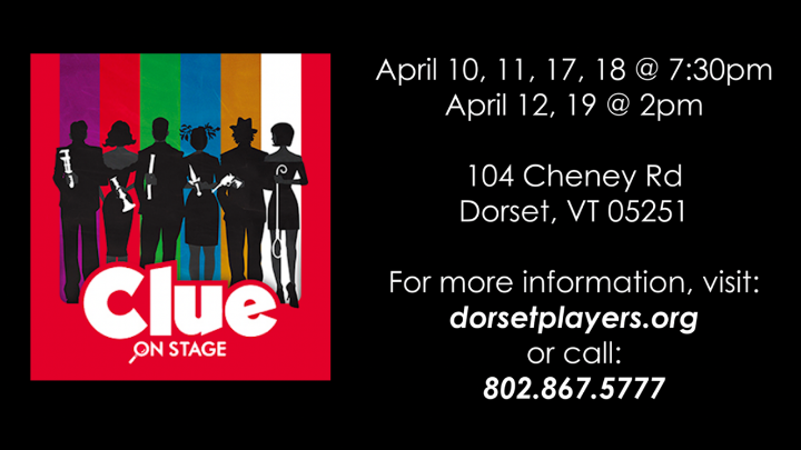 Thumbnail image for Video Announcement - Clue on Stage Presented by The Dorset Players