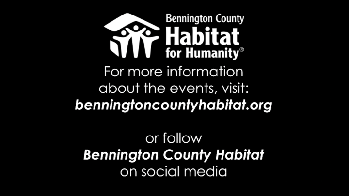 Thumbnail image for Video Announcement - Bennington County Habitat For Humanity's Summer Events